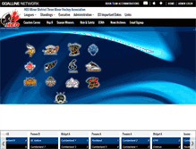 Tablet Screenshot of district3hockey.com